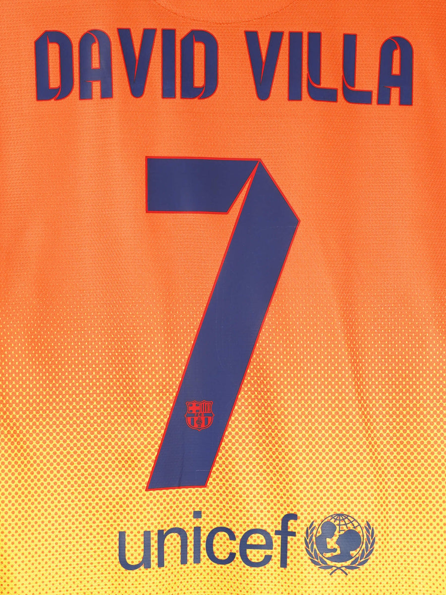 FC Barcelona Away Shirt 2012/13 David Villa 7 (L)