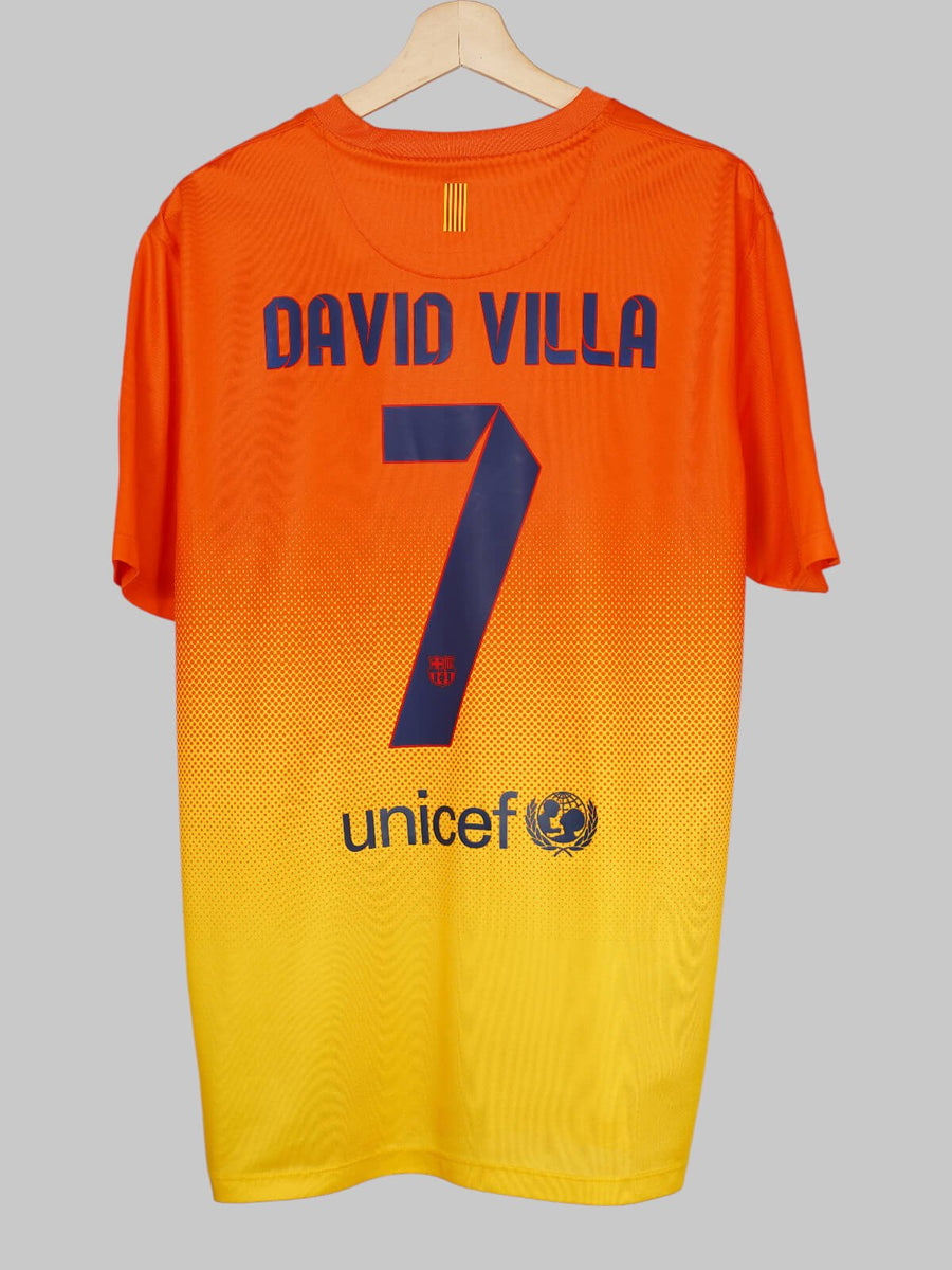 FC Barcelona Away Shirt 2012/13 David Villa 7 (L)