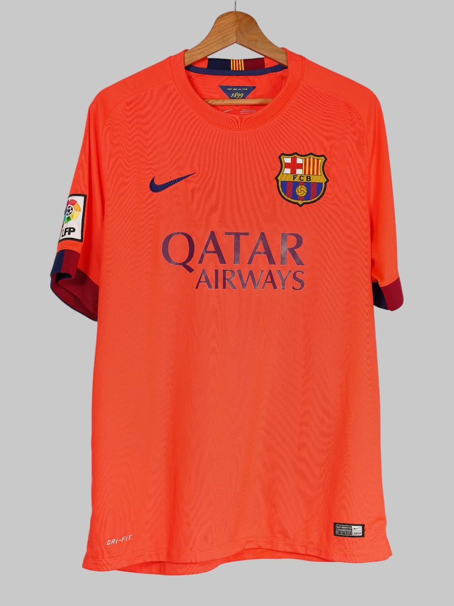FC Barcelona Away Shirt 2014/15 Messi 10 (L)