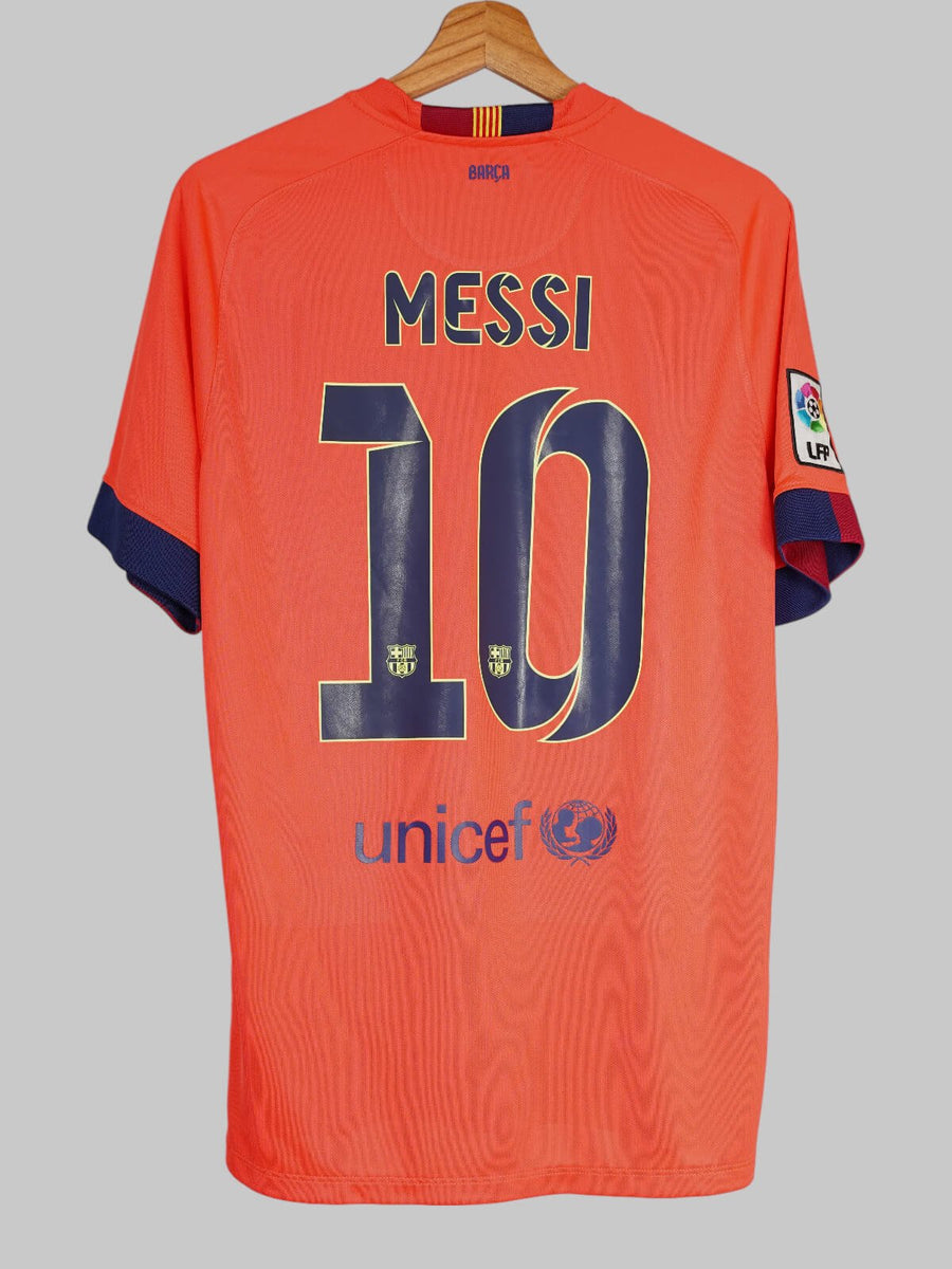 FC Barcelona Away Shirt 2014/15 Messi 10 (M)
