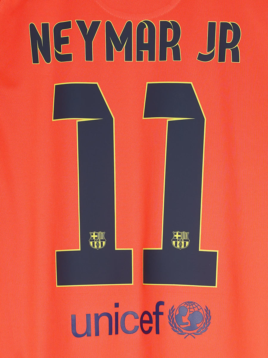 FC Barcelona Away Shirt 2014/15 Neymar Jr 11 (L)