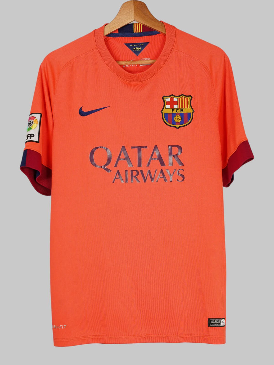 FC Barcelona Away Shirt 2014/15 Suarez 9 (M)