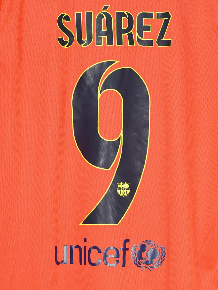 FC Barcelona Away Shirt 2014/15 Suarez 9 (M)