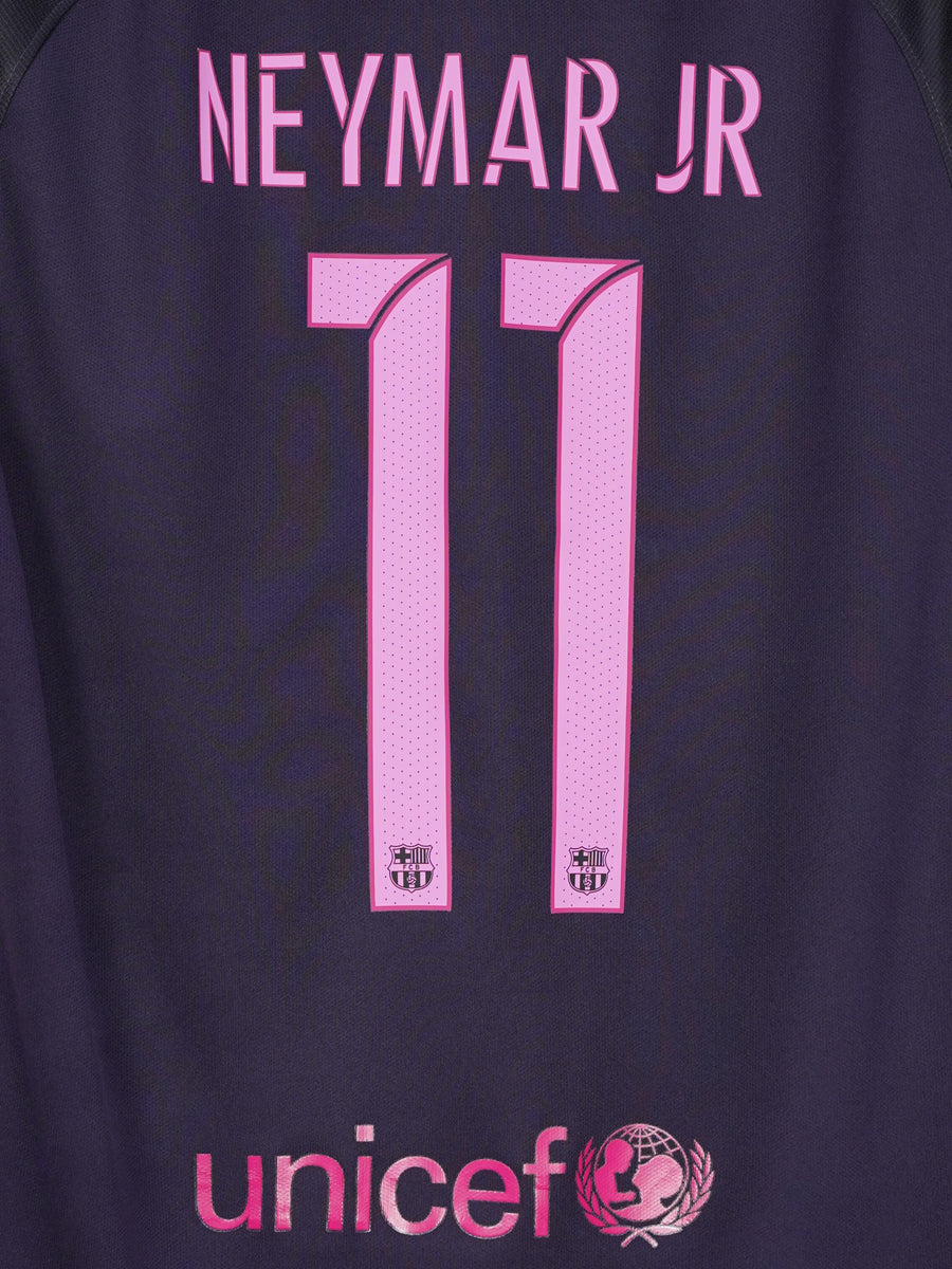 FC Barcelona Away Shirt 2016/17 Neymar Jr 11 (M)