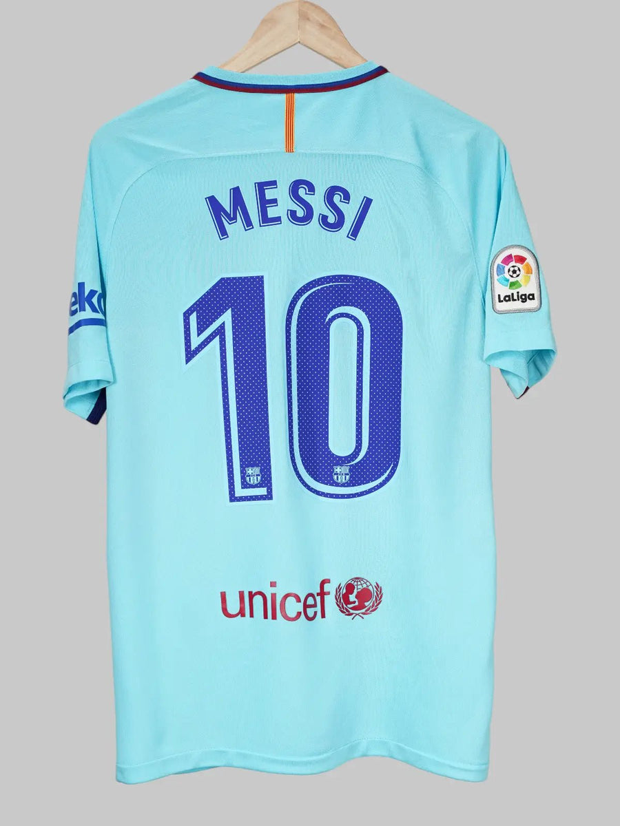 FC Barcelona Away Shirt 2017/18 Messi 10 (M)