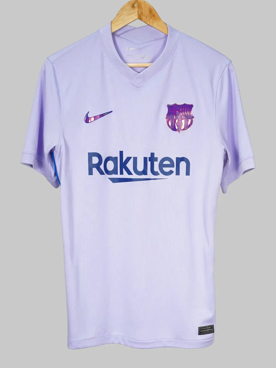 FC Barcelona Away Shirt 2021/22 Aubameyang 25 (M)