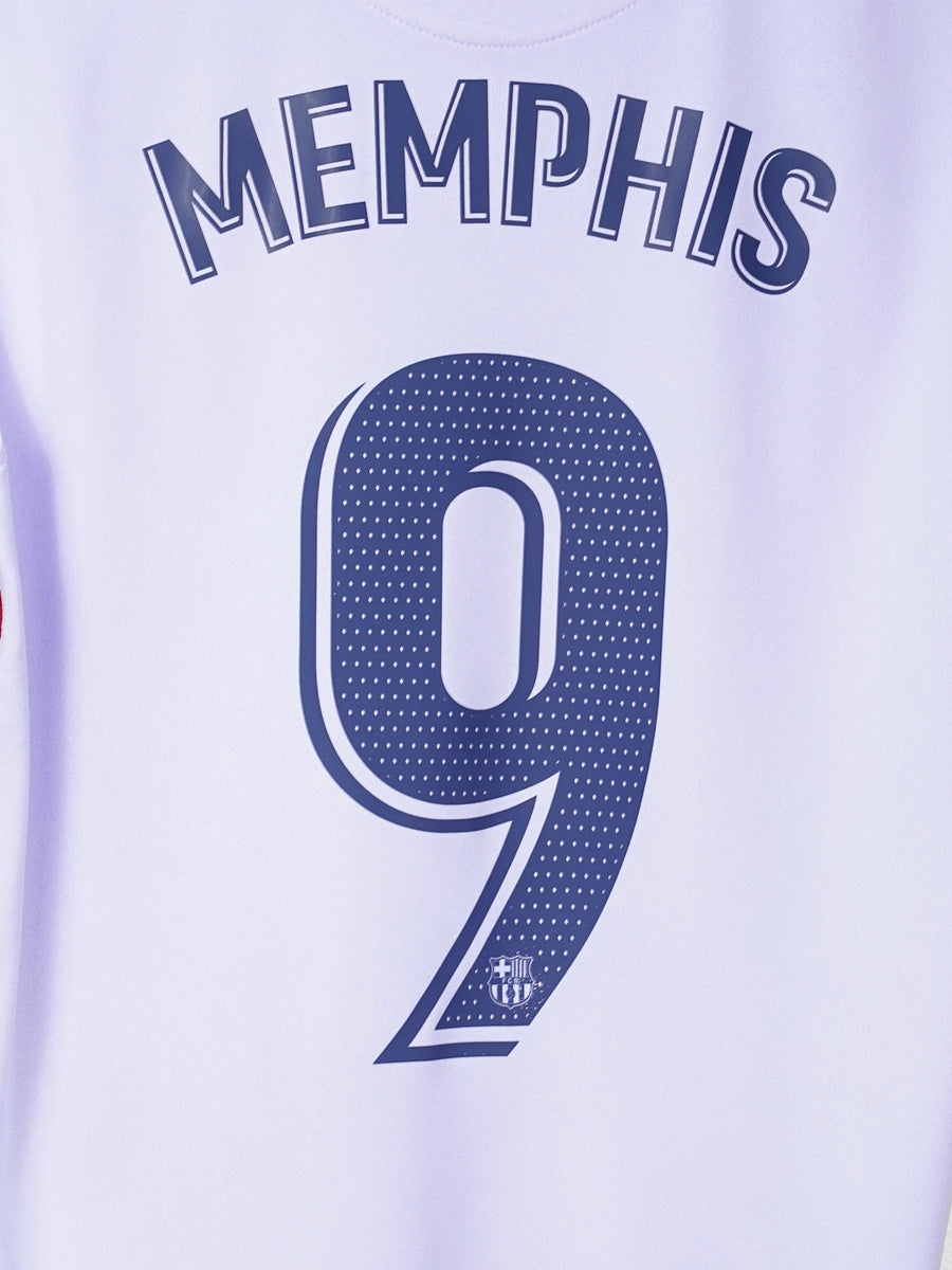 FC Barcelona Away Shirt 2021/22 Memphis 9 (M)