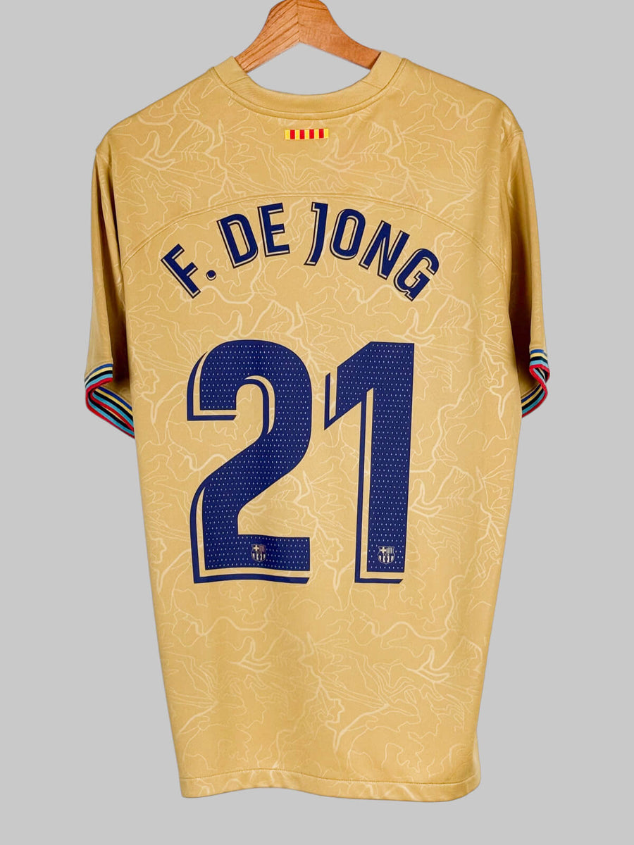 FC Barcelona Away Shirt 2022/23 F. De Jong 21 (M)