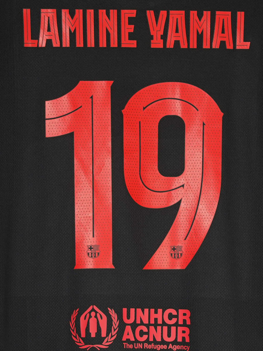 FC Barcelona Away Shirt 2024/25 Lamine Yamal 19 (L)