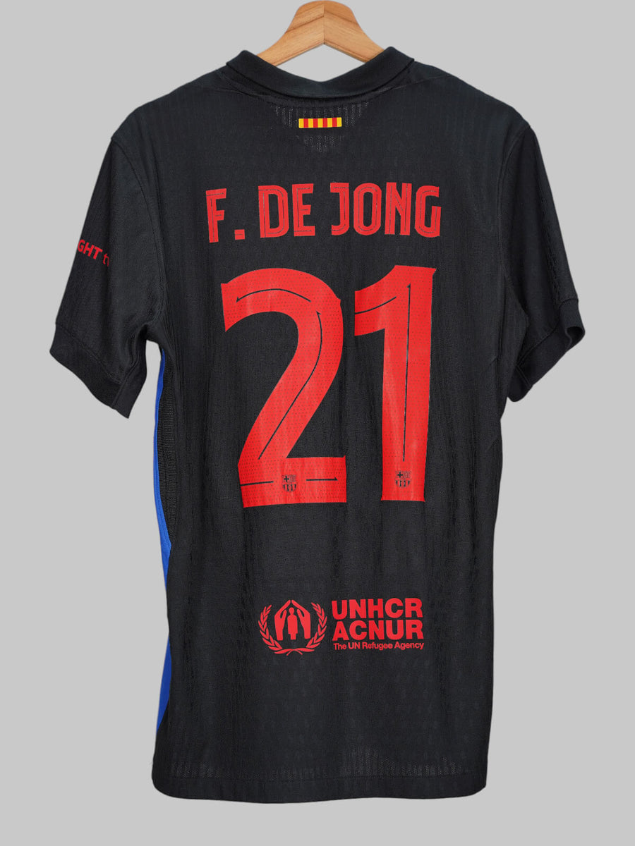 FC Barcelona Away Shirt Player Issue 2024/25 F. De Jong 21 (L)