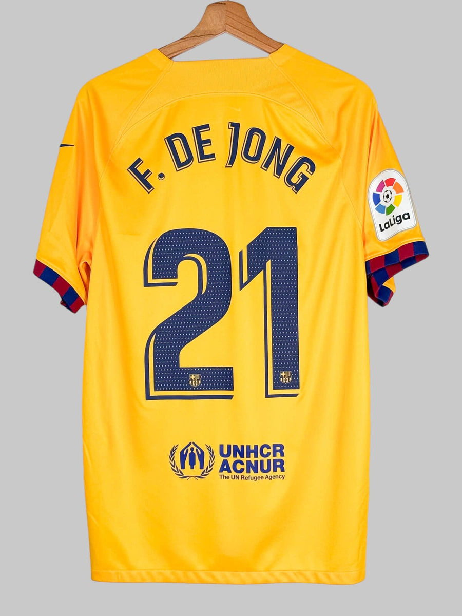 FC Barcelona Fourth Shirt 2022/23 F. De Jong 21 (L)