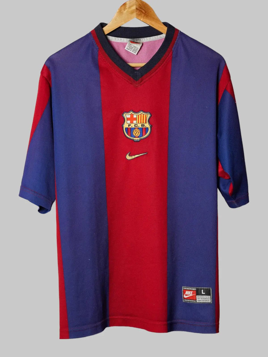 FC Barcelona Home Shirt 1998/99 (L)