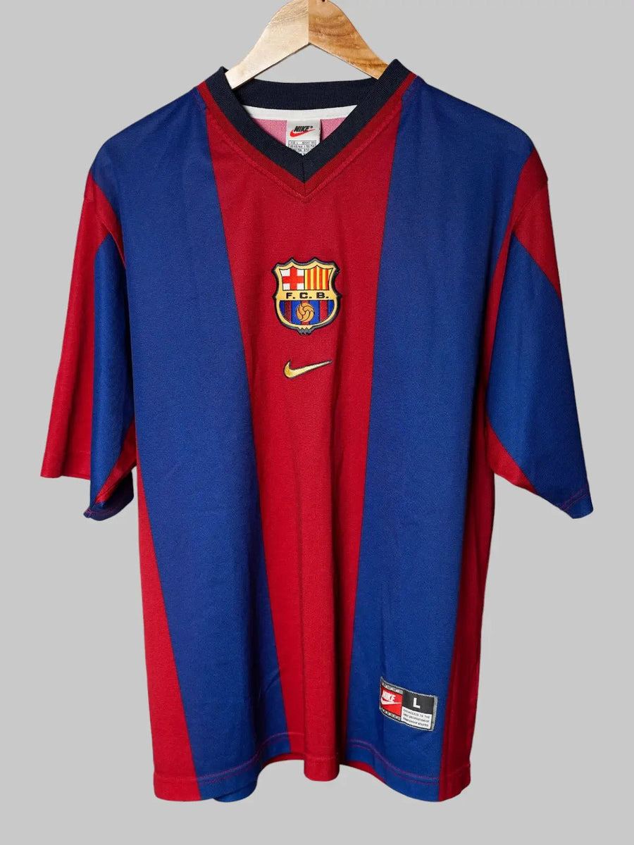 FC Barcelona Home Shirt 1998/99 Rivaldo 11 (L)