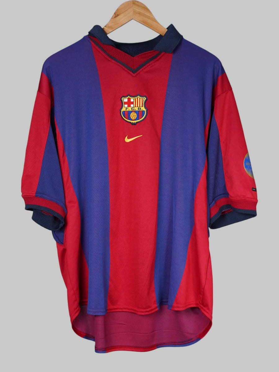 FC Barcelona Home Shirt 2000/1 Guardiola 4 (XL)