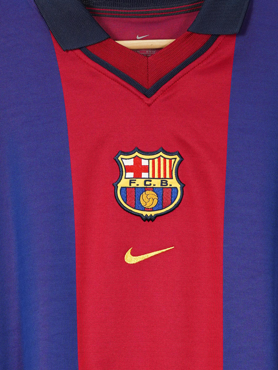 FC Barcelona Home Shirt 2000/1 (XL)