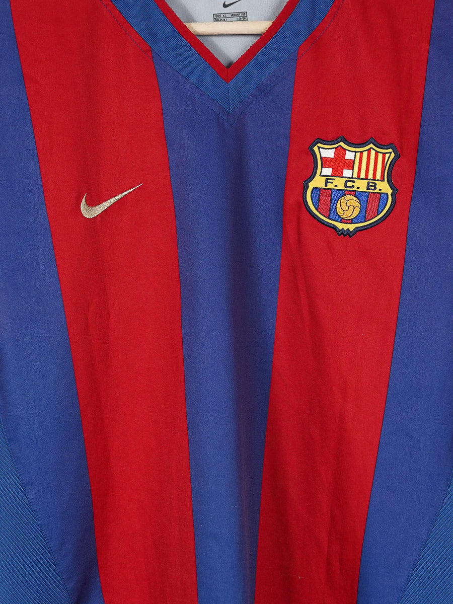 FC Barcelona Home Shirt 2002/3 Cocu 8 (XL)