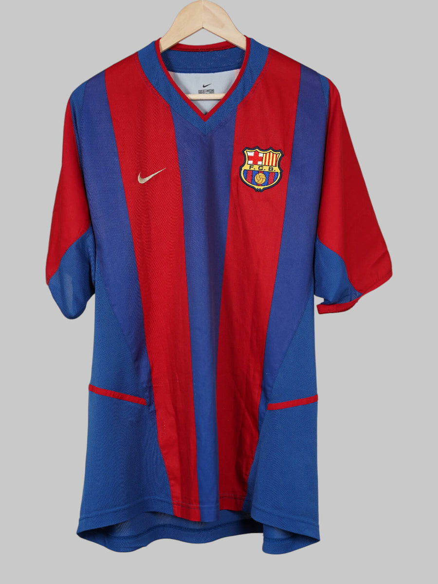 FC Barcelona Home Shirt 2002/3 Cocu 8 (XL)