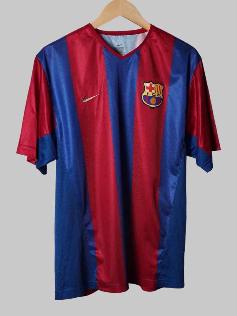 FC Barcelona Home Shirt 2002/3 (M)