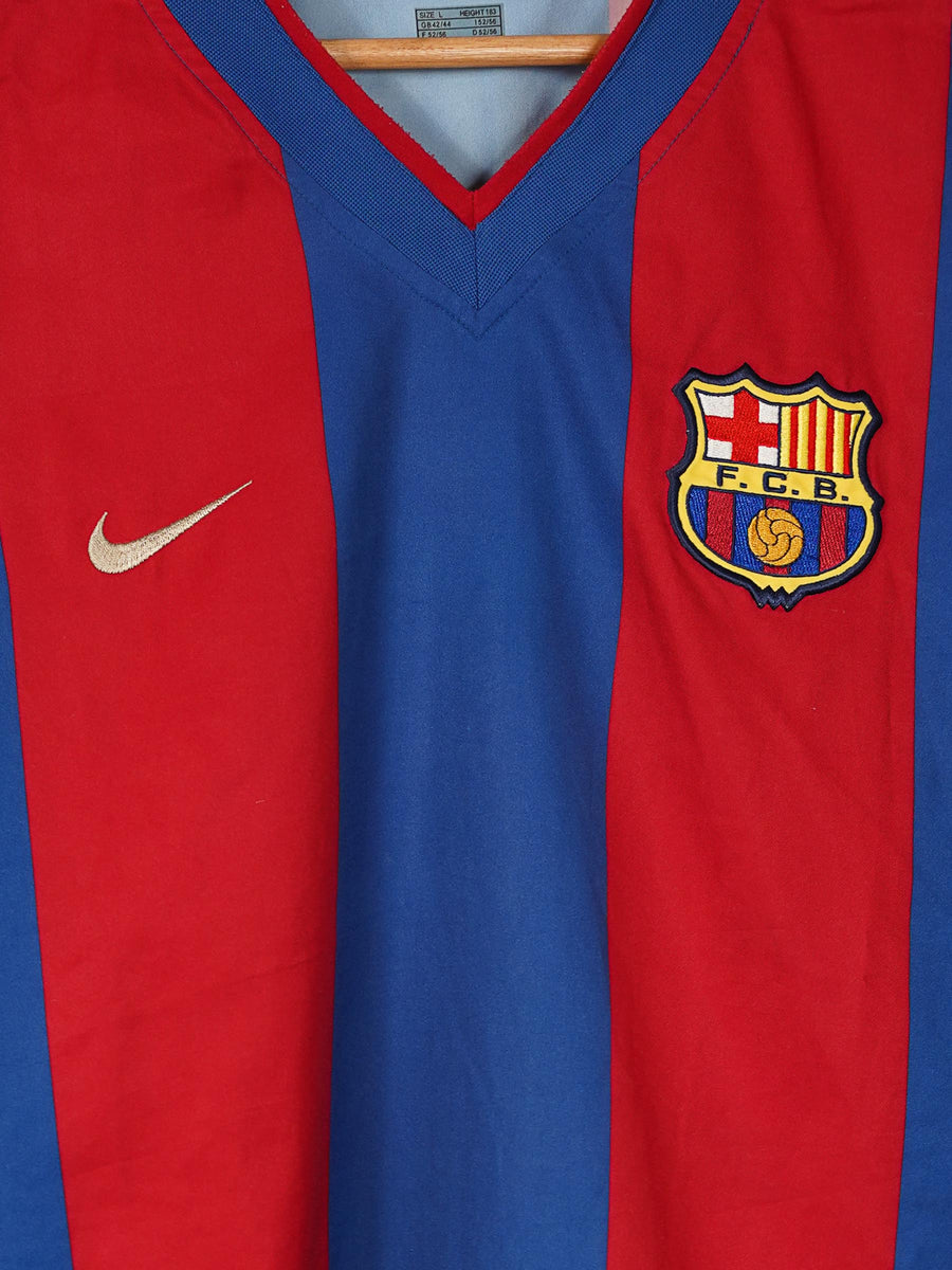 FC Barcelona Home Shirt 2002/3 Riquelme 10 (L)