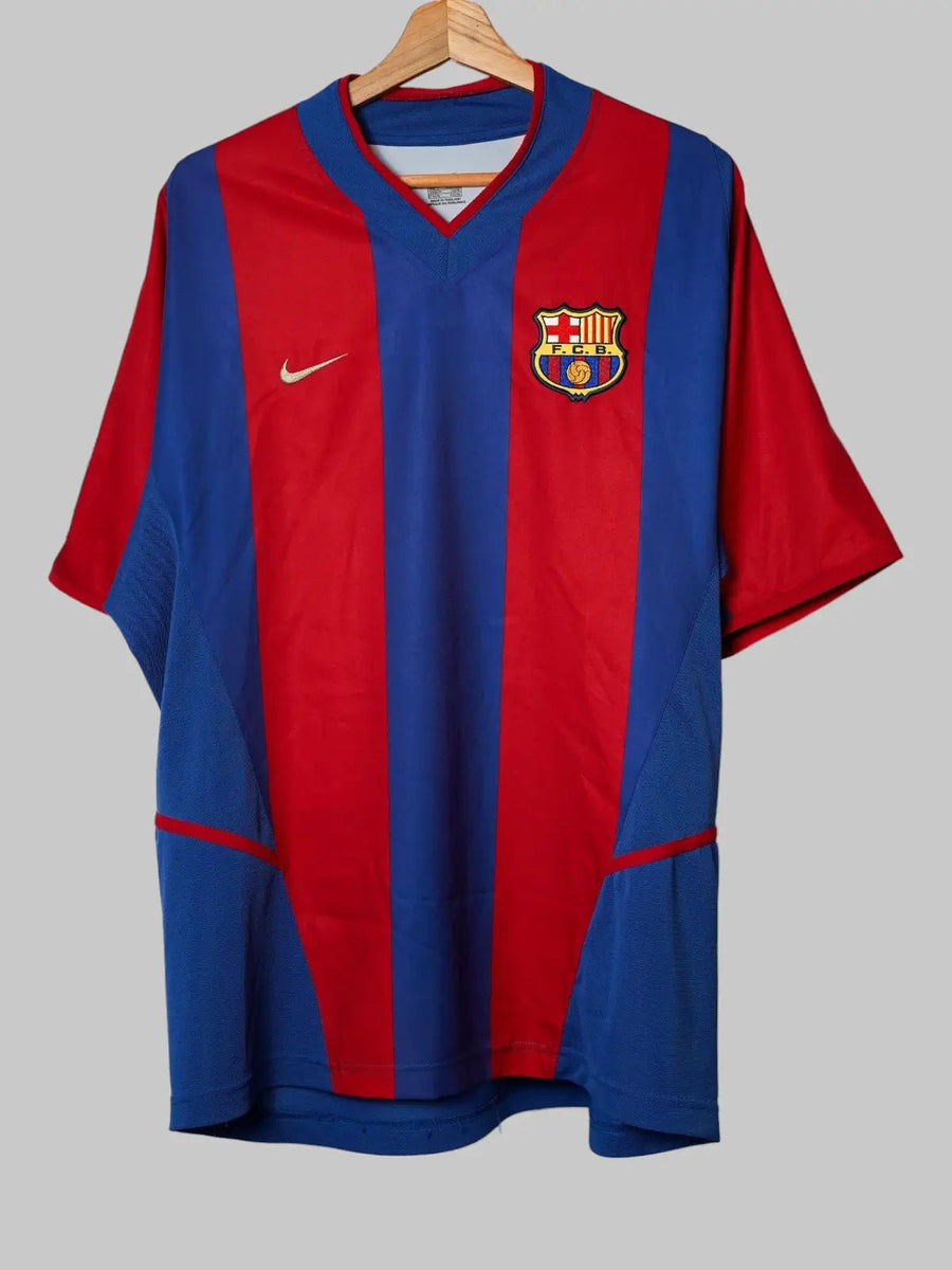 FC Barcelona Home Shirt 2002/3 Riquelme 10 (L)