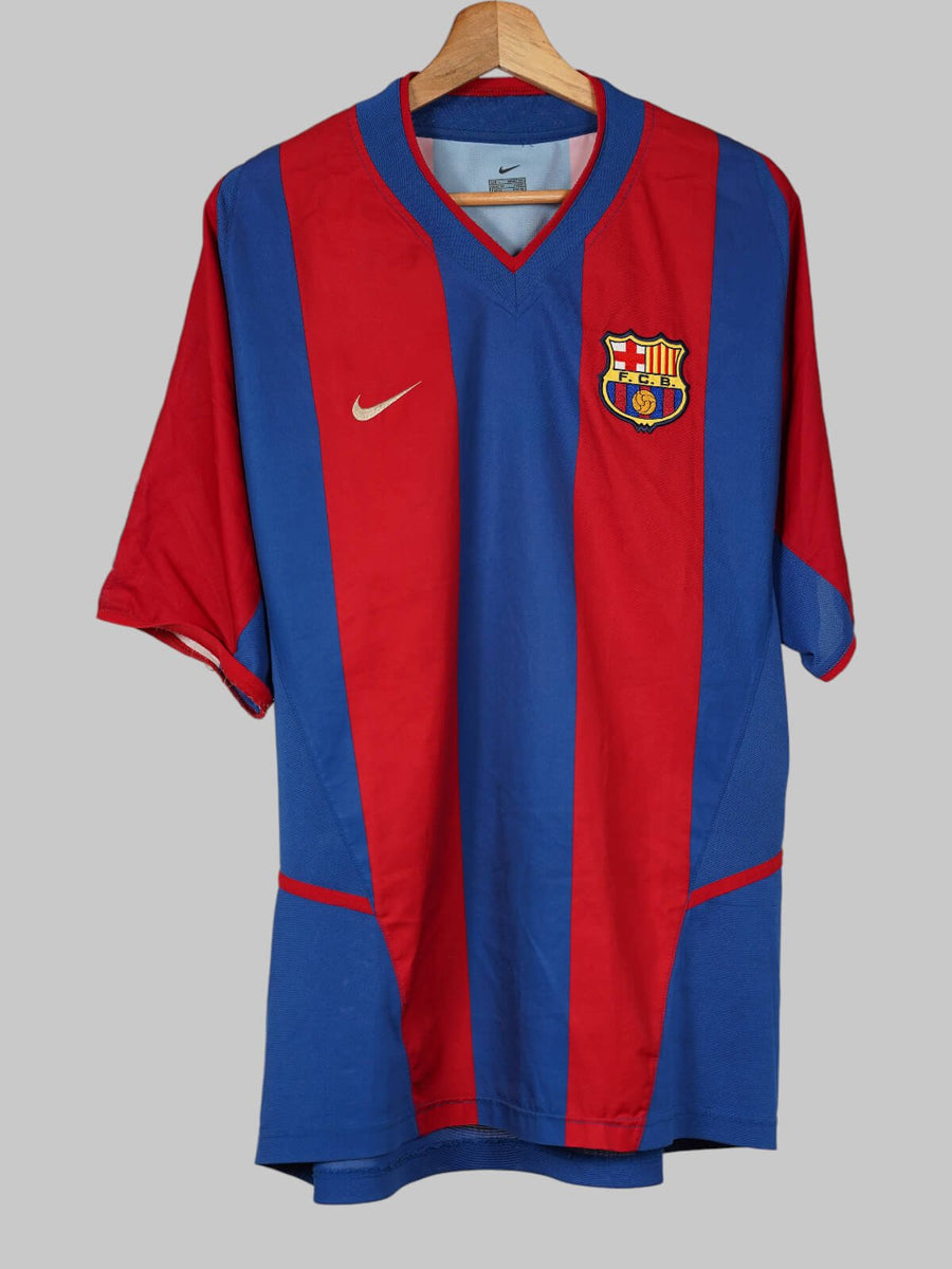 FC Barcelona Home Shirt 2002/3 Riquelme 10 (L)