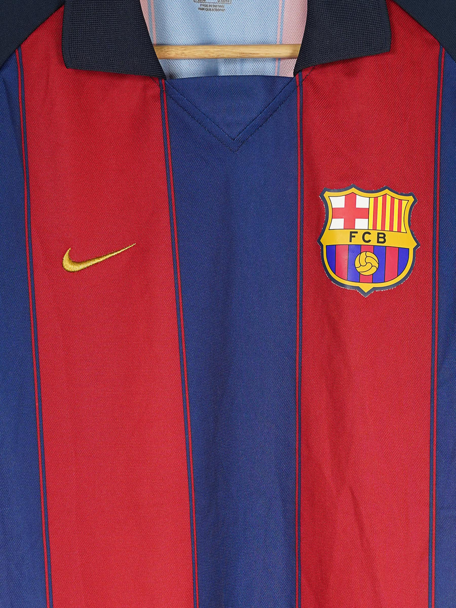 FC Barcelona Home Shirt 2003/4 Riquelme 10 (L)