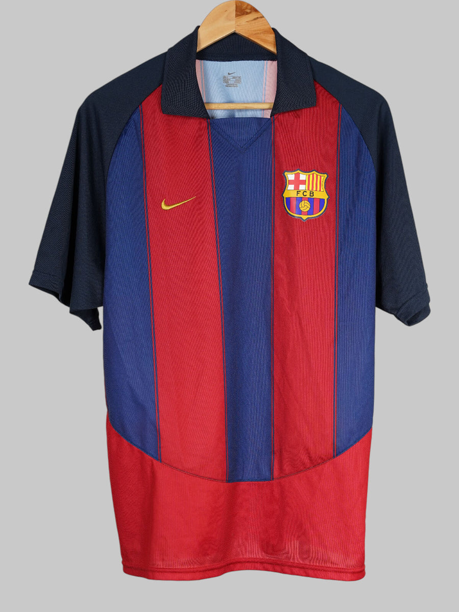 FC Barcelona Home Shirt 2003/4 Riquelme 10 (L)