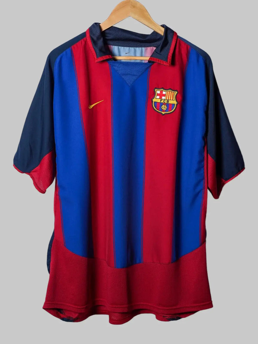 FC Barcelona Home Shirt 2003/4 (XL)