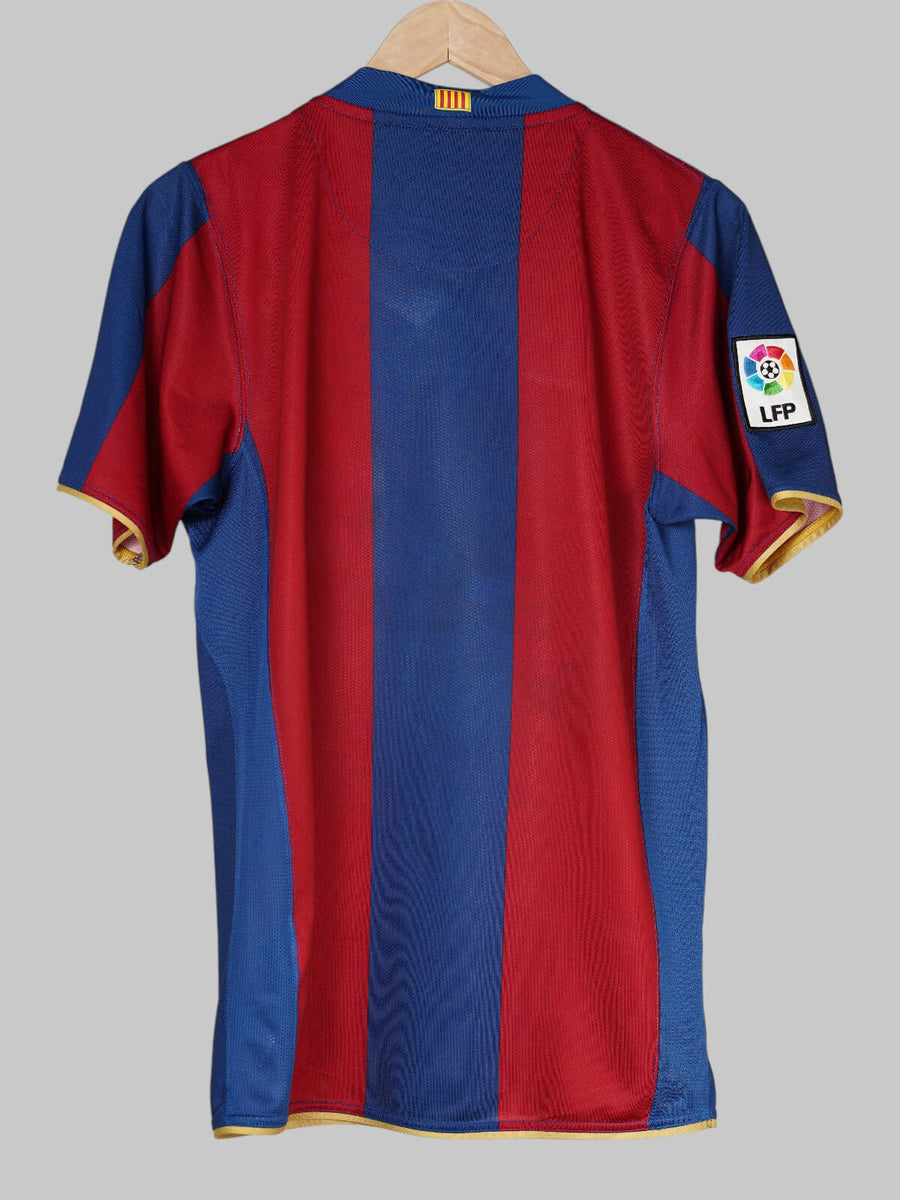FC Barcelona Home Shirt 2007/8 (S)