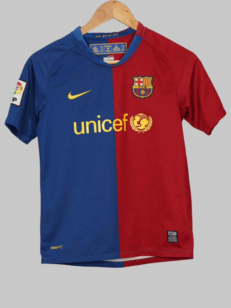 FC Barcelona Home Shirt 2008/09 (M Kids)