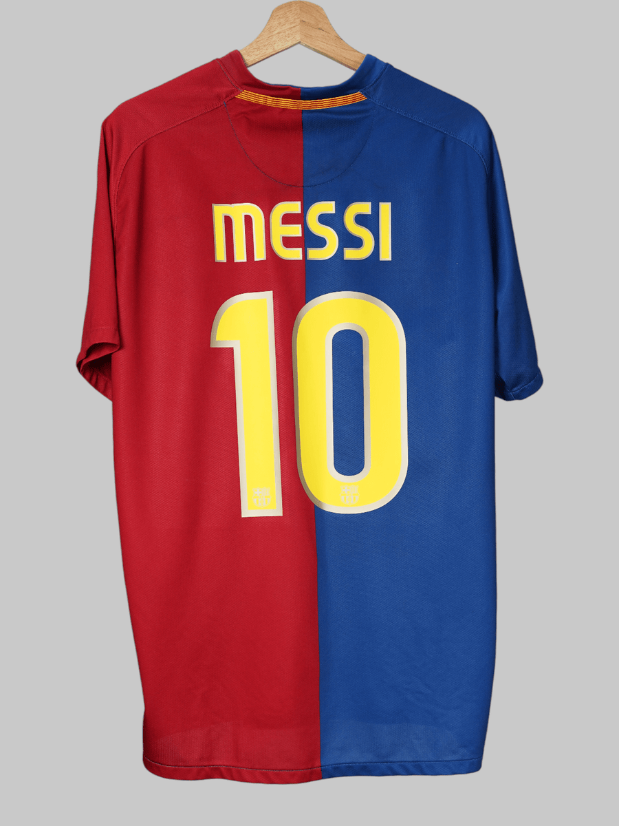 FC Barcelona Home Shirt 2008/9 Messi 10 (L)
