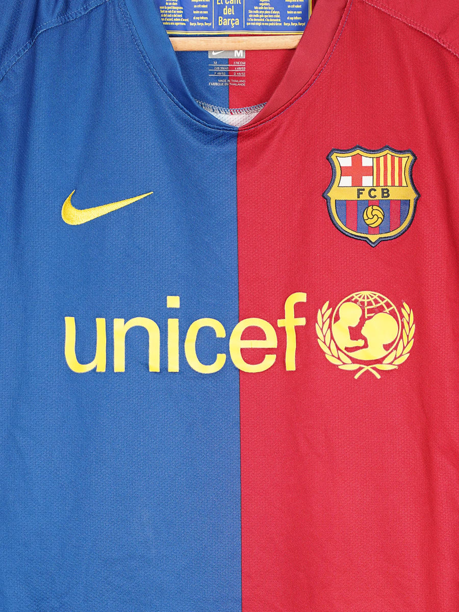 FC Barcelona Home Shirt 2008/9 Toure Yaya 24 (M)