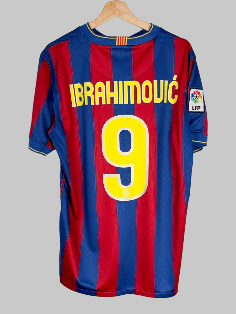 FC Barcelona Home Shirt 2009/10 Ibrahimovic 9 (L)