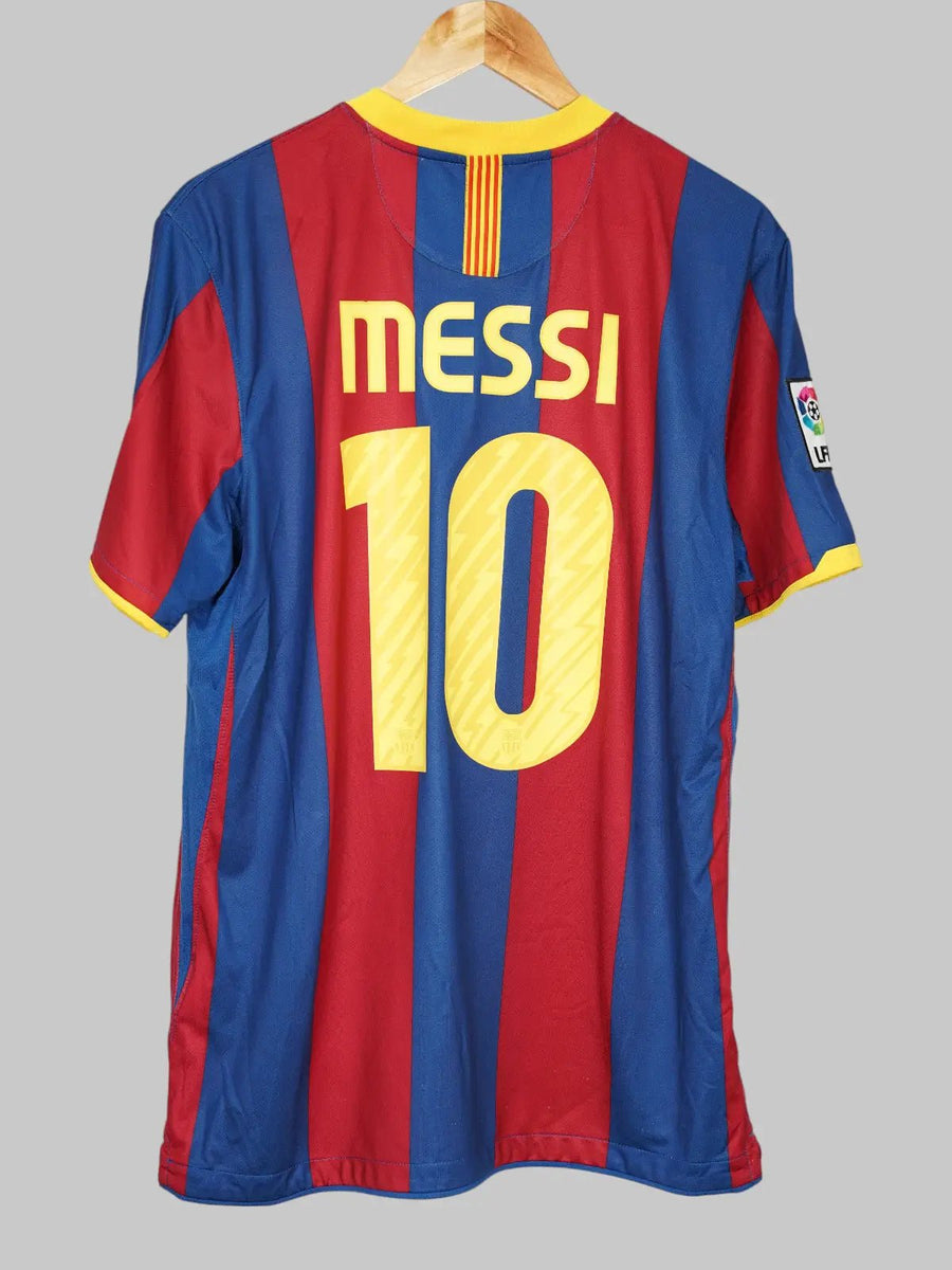 FC Barcelona Home Shirt 2010/11 Messi 10 (L)