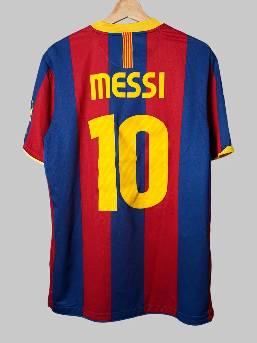 FC Barcelona Home Shirt 2010/11 Messi 10 (L)
