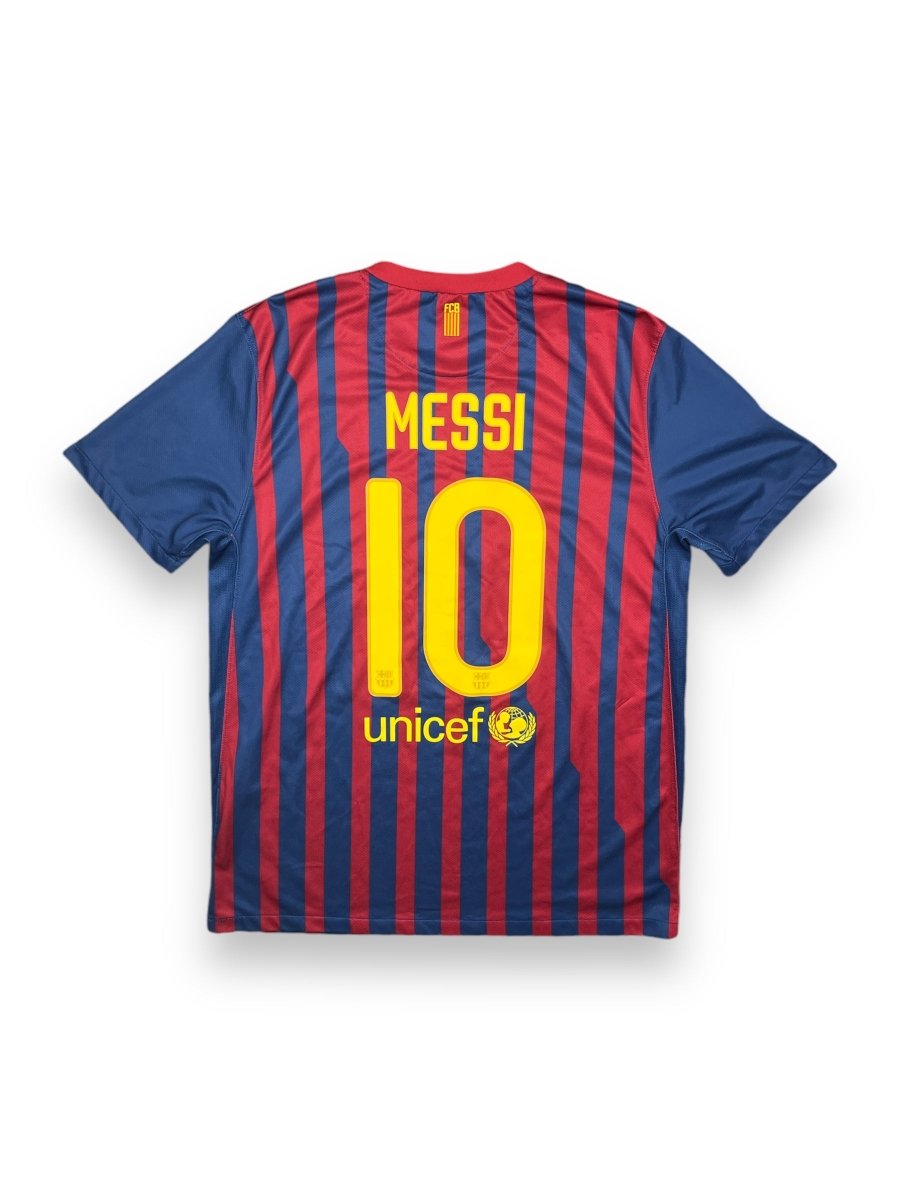 FC Barcelona Home Shirt 2011/12 Messi #10 - 9/10 - L