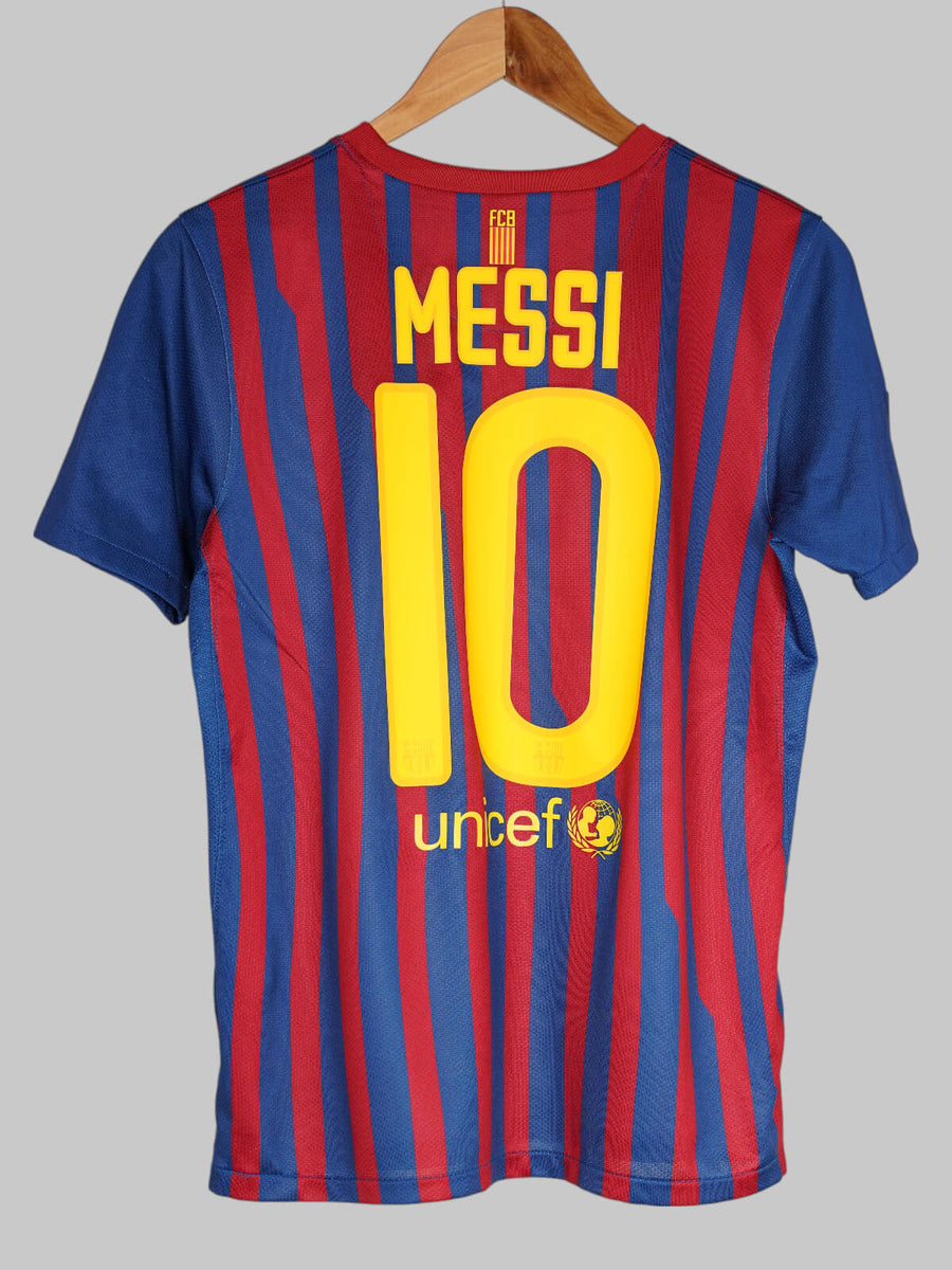 FC Barcelona Home Shirt 2011/12 Messi 10 (XL Kids)