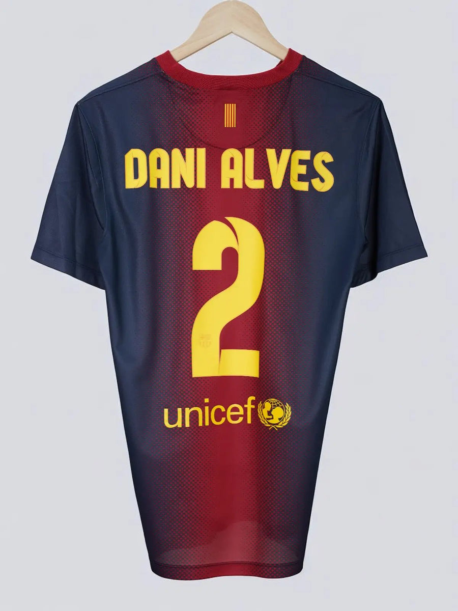 FC Barcelona Home Shirt 2012/13 Dani Alves 22 (S)