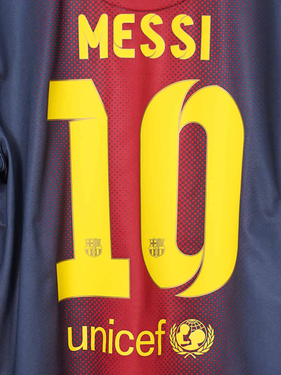FC Barcelona Home Shirt 2012/13 Messi 10 (L)