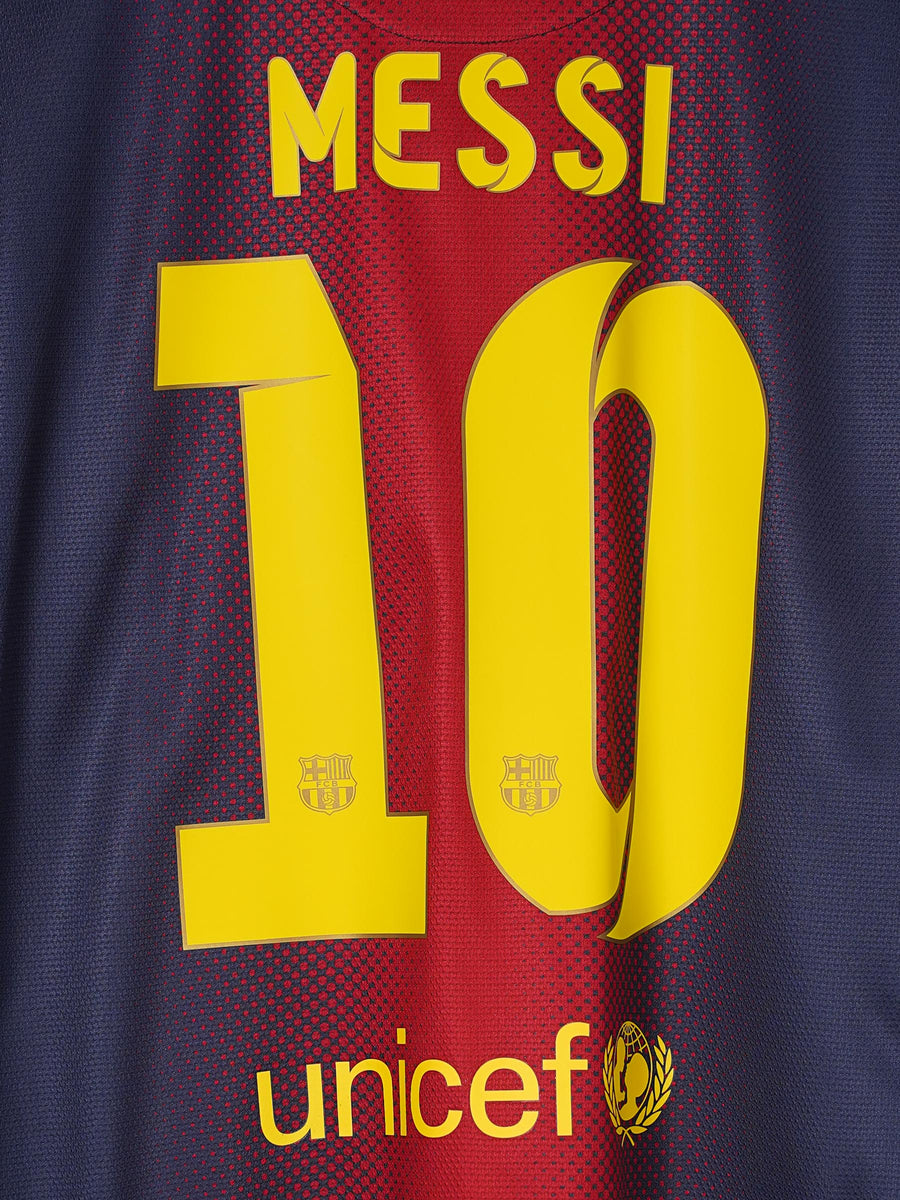 FC Barcelona Home Shirt 2012/13 Messi 10 (L)