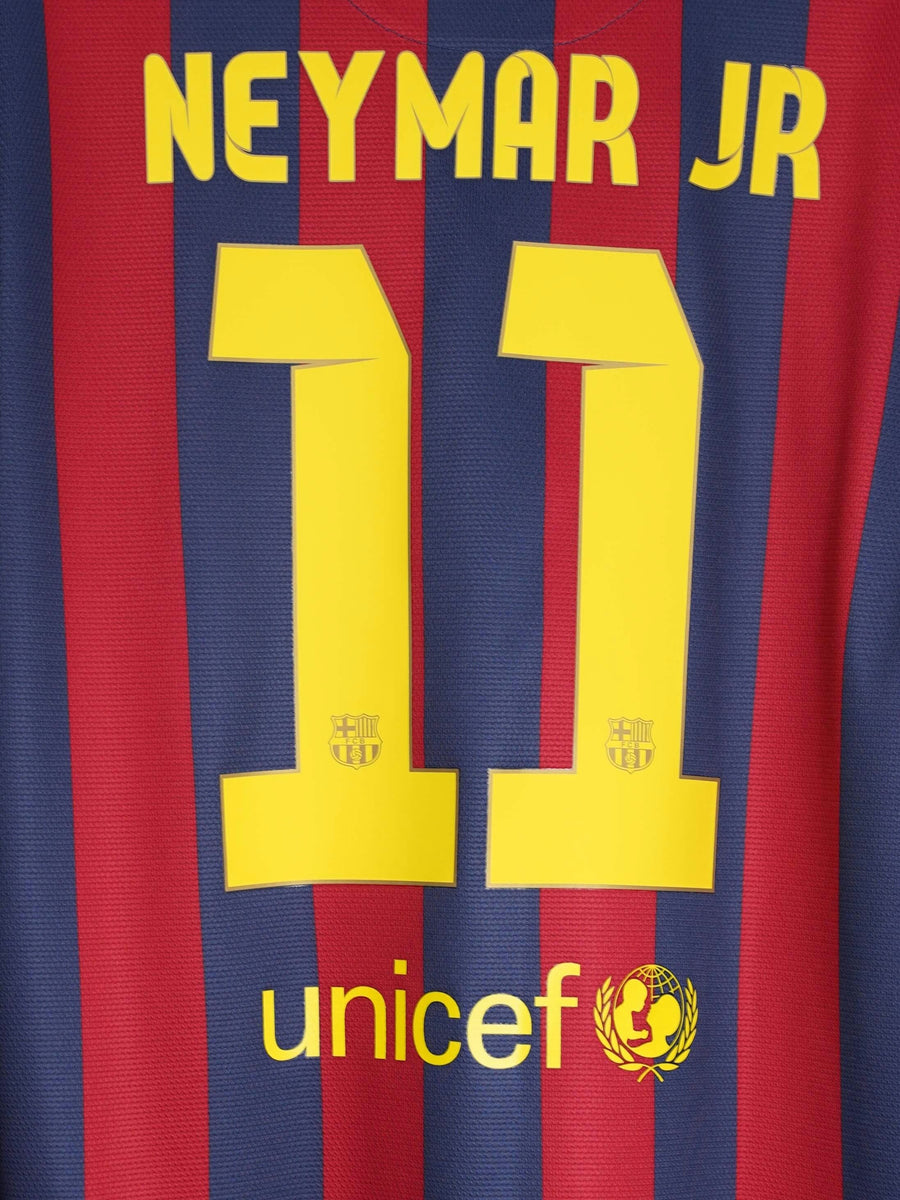FC Barcelona Home Shirt 2013/14 L/S Neymar Jr 11 (L)
