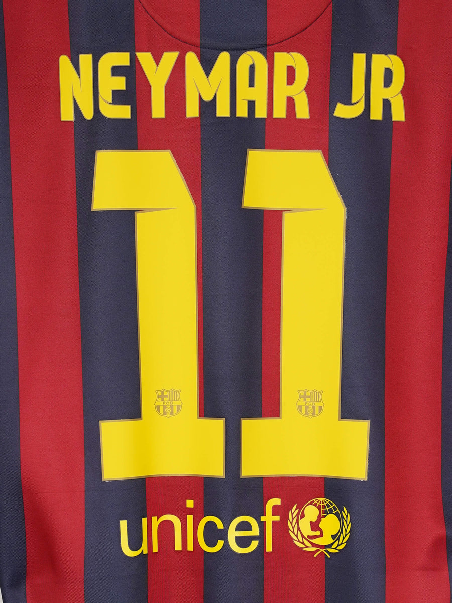 FC Barcelona Home Shirt 2013/14 Neymar Jr 11 (L)