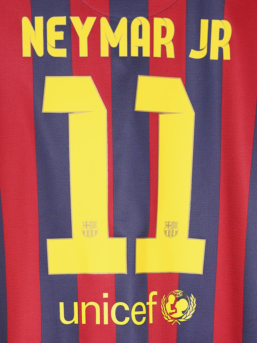 FC Barcelona Home Shirt 2013/14 Neymar Jr 11 (L)