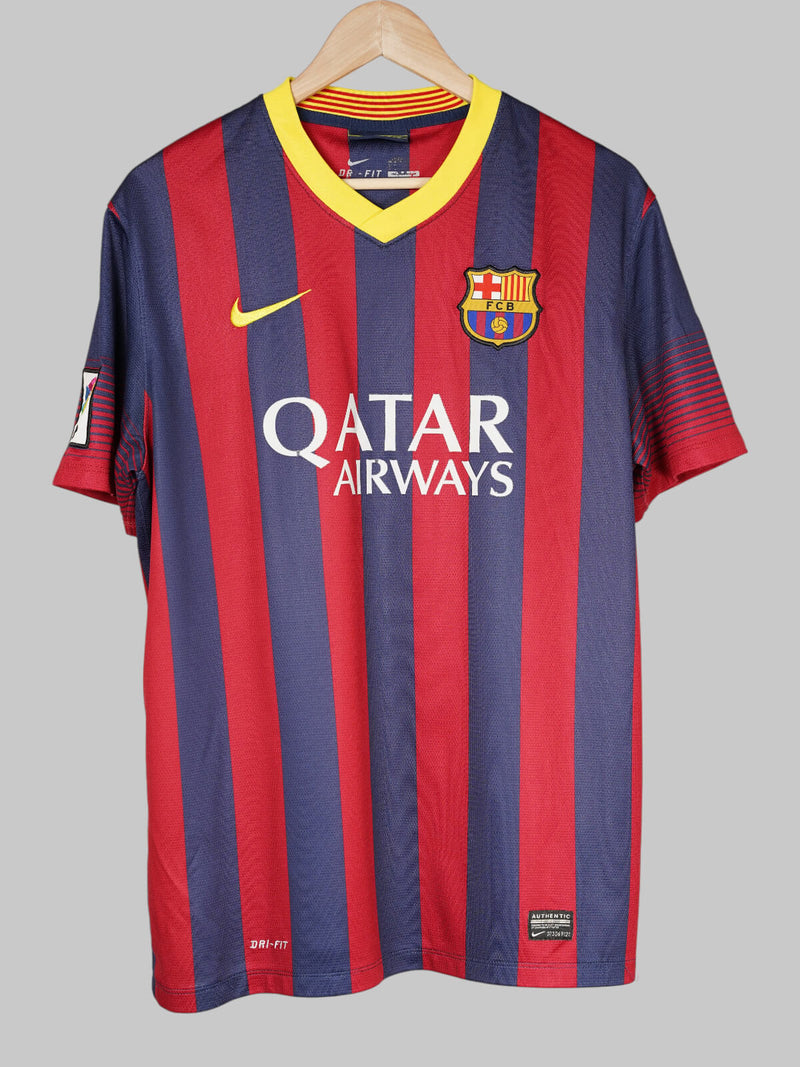 FC Barcelona Home Shirt 2013/14 Neymar Jr 11 (L)