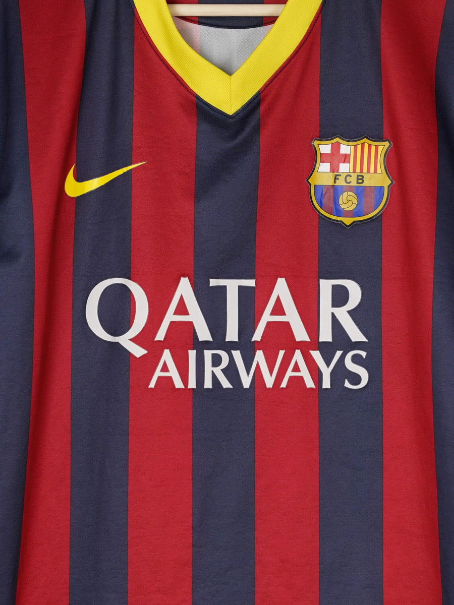 FC Barcelona Home Shirt 2013/14 Neymar Jr 11 (L)