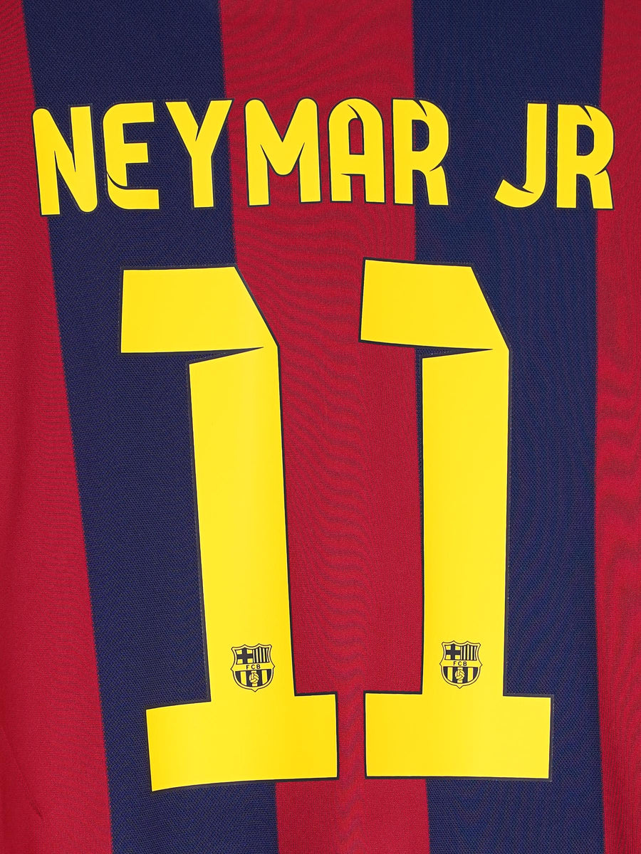 FC Barcelona Home Shirt 2014/15 Neymar 11 (L)