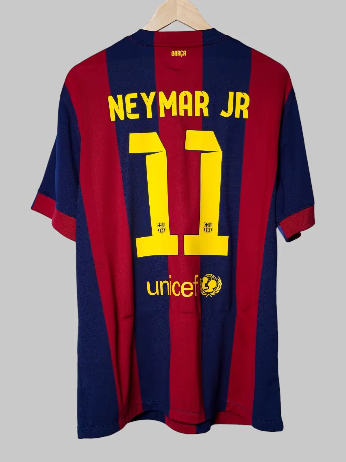2014/15 Barcelona Neymar Jr #11 Home Shirt (L) Nike – First11