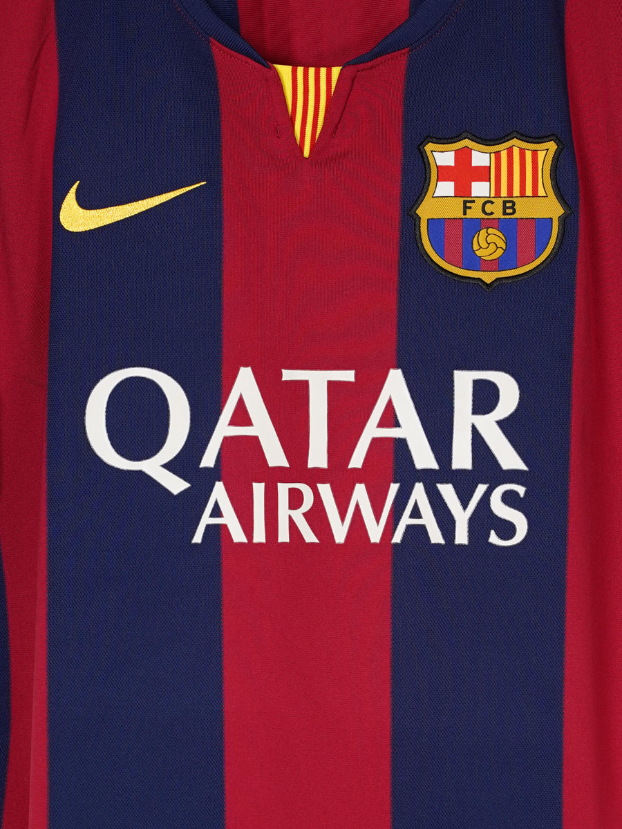 FC Barcelona Home Shirt 2014/15 Neymar (L)