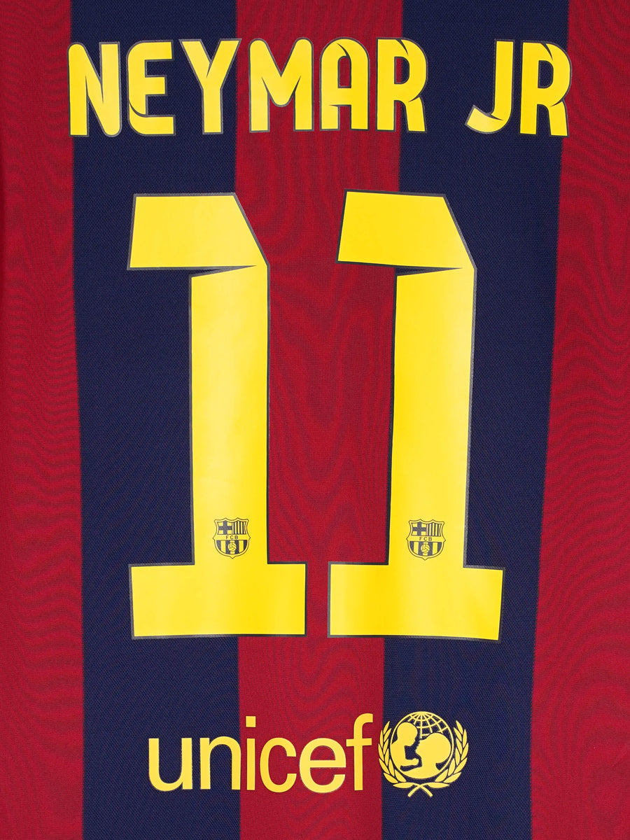 FC Barcelona Home Shirt 2014/15 Neymar (L)