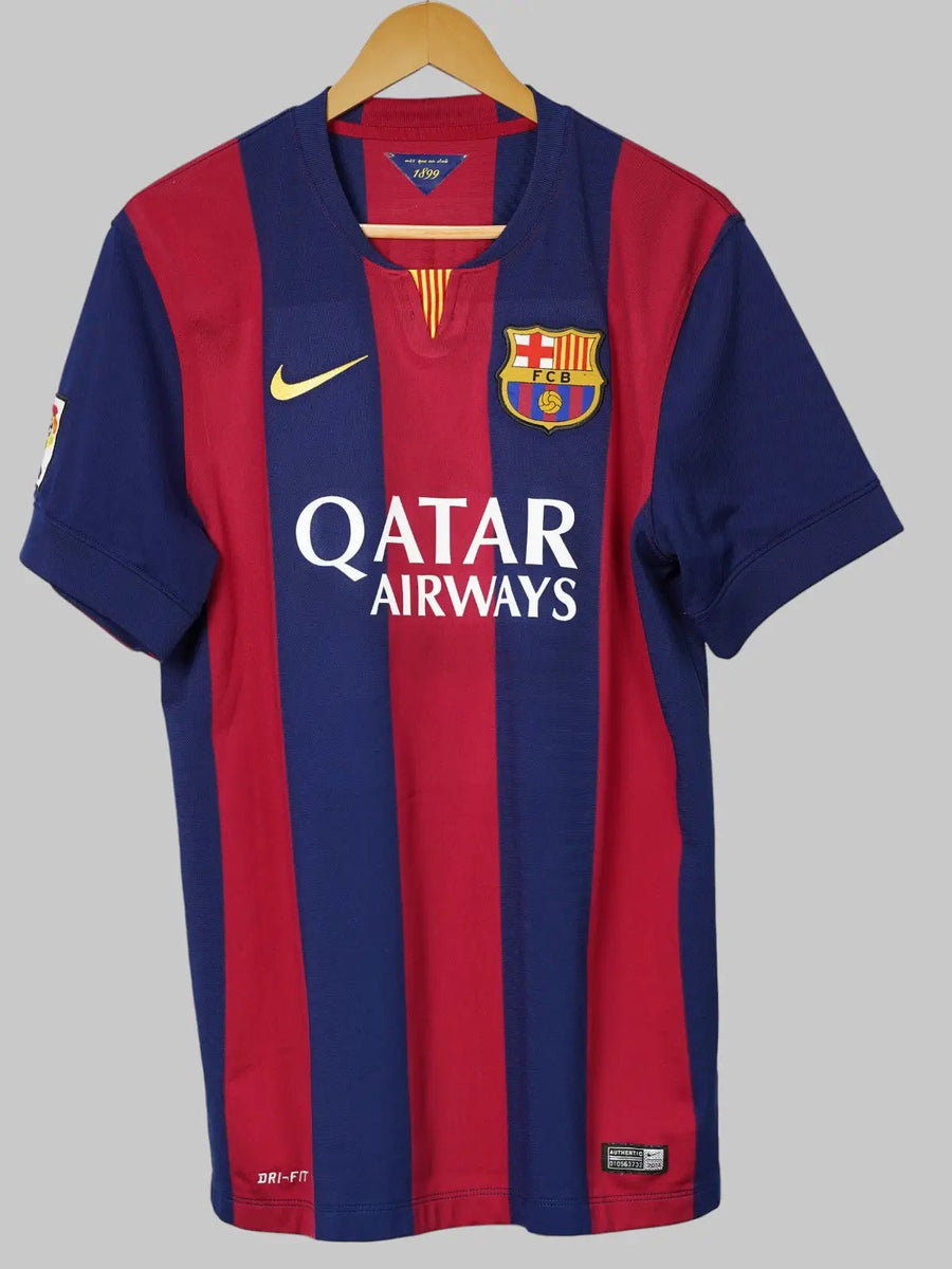 FC Barcelona Home Shirt 2014/15 Suarez 9 (L)